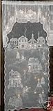 Review   / Quaker Lace Lighted Christmas Scene Curtain Panel