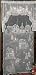 Quaker Lace Lighted Christmas Scene Curtain Panel