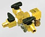 Manifold 3 Hose Air Brush Air Compressor Adaptor- Badger Airbrush