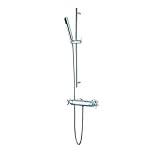 (thv069) CONTEMPORARY CROSS RANGE THERMO BAR SINGLE OUTLET THERMOSTATIC SHOWER KIT 8