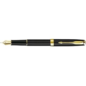 Parker Sonnet Black Lacquer GT Fountain Pen(F)