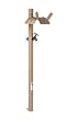Liberty Garden Products Free Standing Garden Hose Stand With Brass Faucet With 150-Foot Hose Capacity #693-1-Patina