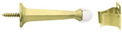 Brainerd Mfg Co/Liberty Hdw Brs Plate Drstop/Holder 694 Door Stop On Sale