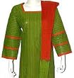 Shalwar Kameez Printed Embroidered Cotton Multicolored Womens Dress Size 1X (slk207)