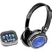 New-Blue 2-in-1 Combo Deep Bass Headphones and Earphones - CL3990