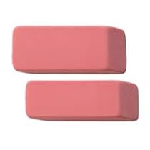 Pencil Eraser, Beveled End, Large, Pink (ITA36520) Category: Cube and Pencil-Top Erasers