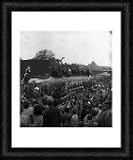 Framed Print of Newcastle United football 1969 Fairs Cup from Mirror Photos
