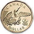 2008 Lucky Loonie Royal Canadian Mint the 2008 Lucky Loonie