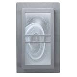 120 Outdoor Lighting Wall Fixture in Bronze & Opal Glass