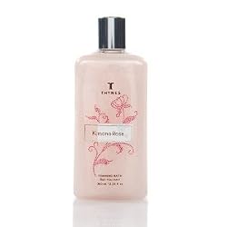 Thymes Liquid Foaming Bath, Kimono Rose - 12 oz