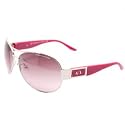Armani Exchange A|X Logo Aviator Sunglasses