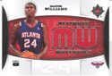 2007 Ultimate Authentic Marvin Williams Dual Game-Worn Jersey Card