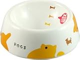 犬用陶器食器　遊ぶ犬　Ｓ　ＤＣ－１９８ 7333140