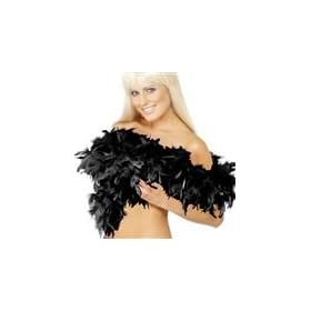 Feather boa - black - great for hen and stag nights