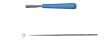 GROBET SWISS NEEDLE FILES 4 INCH ROUND CUT 0 WITH HANDLES