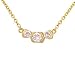 14K .50 CTW 3 Stone Diamond Anniversary Pendant