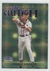 1998 Fleer Tradition In The Clutch #IC10 - Chipper Jones