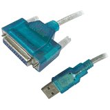 Sabrent USB to DB25 Female Parallel Converter Adapter 6-Foot Cable (USB-DB25F)