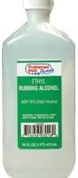 Ethyl Alcohol Rubbing - 16 Oz, 24 per case