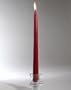 10" Taper Candles (Set of 12) Red