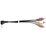 Hosa C3M-105 Camcorder AV Cable 5-Feet