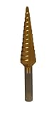 MK Morse ESD01TIN Step Drill Bit Titanium Coated 1/8 To 1/2 By 32nds