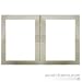 Luxurious PLAIN engraveable silverplate duo by Cunill Barcelona