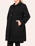 Motherhood Maternity: Button Front Wool Maternity Coat