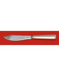 Kitchen: EMBASSY SCROLL BY LUNT STERLING SILVER INDIVIDUAL FISH KNIFE HHWS CUSTOM MADE - antiquecupboard