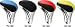 MANUAL SHIFT KNOB -- RED/BLACK LEATHER W/ CHROME Image