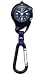 Dakota Watch Backpacker Microlight Black Alloy Case 100 Feet Water Resistant Aluminum Carabiner