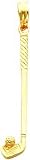 14K Gold 3D Golf Club & Ball Charm Golfing Sports