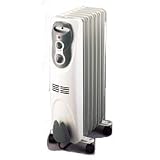 Seasons Comfort EOF201, Seven Fin Oil Filled Radiant Heater, White