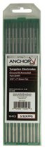 ANCHOR BRAND 3/32X7PG PURE TUNGSTEN WELDING ROD 3/32x7 - GREEN PK/10