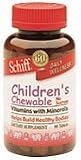 Schiff Childrens Chewable Vitamins with Minerals Tablets 180 Each
