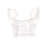 Soft Clear Comfort Silicone Mouth Piece for Regulator or Snorkel Scuba Dive Diving Diver Gear