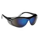IMAGE OF ALLSAFE SERVICES & MATE 3000342 BLUE MIRROR SAFETY GLASSES (pack of 12)