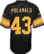 Reebok Pittsburgh Steelers Troy Polamalu Replica Alternate Jersey