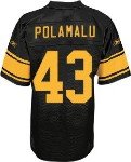 Troy Polamalu Steelers Pittsburgh Alternate NFL Replica Jersey