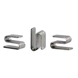 Chrome - Small S-Shaped Hook - For Wire Shelving Post - Lot of 36