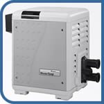 Pentair 460736 Stainless Steel MasterTemp Grey/Almond Heater 0-2999 Altitude, Natural 400-BTU