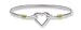 Heart Bangle Bracelet