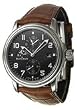 Blancpain 2860-1130-53B Leman Black Dial Leather Crocodile Automatic Men's Watch