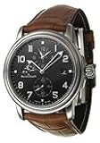 Blancpain 2860-1130-53B Leman Black Dial Leather Crocodile Automatic Men's Watch