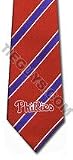 Philadelphia Phillies MLB Woven 1 Mens Tie (100% Polyester)