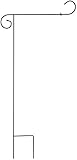 1 Piece Garden Flag Stand