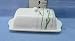 The Jay Companies 5893-BD-RB Covered Butter Dish, Shadow Iris