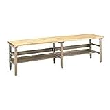 10' and 12' Wide Assembly Benches - Beige