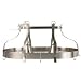 Portfolio Brushed Nickel Island Pot Rack Fixture