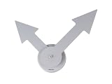 Karlsson - KA5240SI - Horloge Little Big Time Arrow - Argent - Diamètre: 38 cm